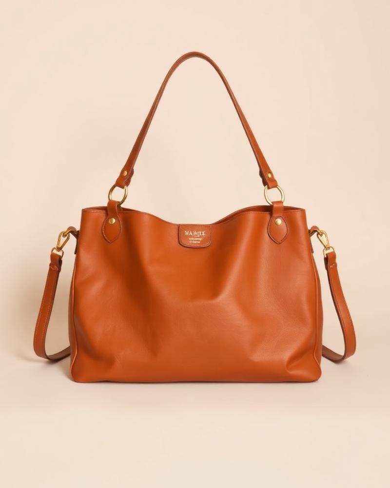 Bolsa de Ombro Caramelo Signature
